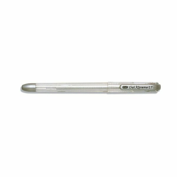 Yasutomo Gel Xtreme Metallic Pens .7mm Open Stock-Silver GX-100S